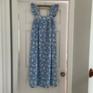A New Day Boutique Maxi Light Blue Maxi Dress Size S
